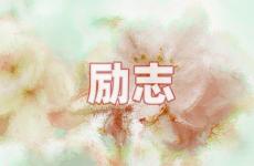 每天一个朋友圈正能量短句 今天励志发朋友圈的精美句子